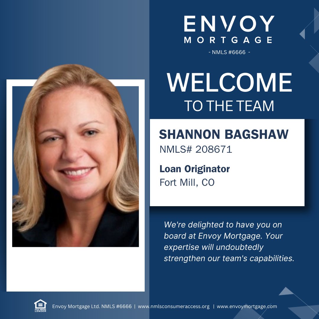 EnvoyMortgage's tweet image. Please join us in giving a warm “WELCOME TO THE ENVOY TEAM!!” to our new teammates 🙌

#Newteam #EnvoyTeam #WelcomeAboard #MortgageExperts #HomeBuying #TeamGrowth #2026Goals #Envoymortgage #Strong #Dreamhome #Happyhouse #Loanassistance