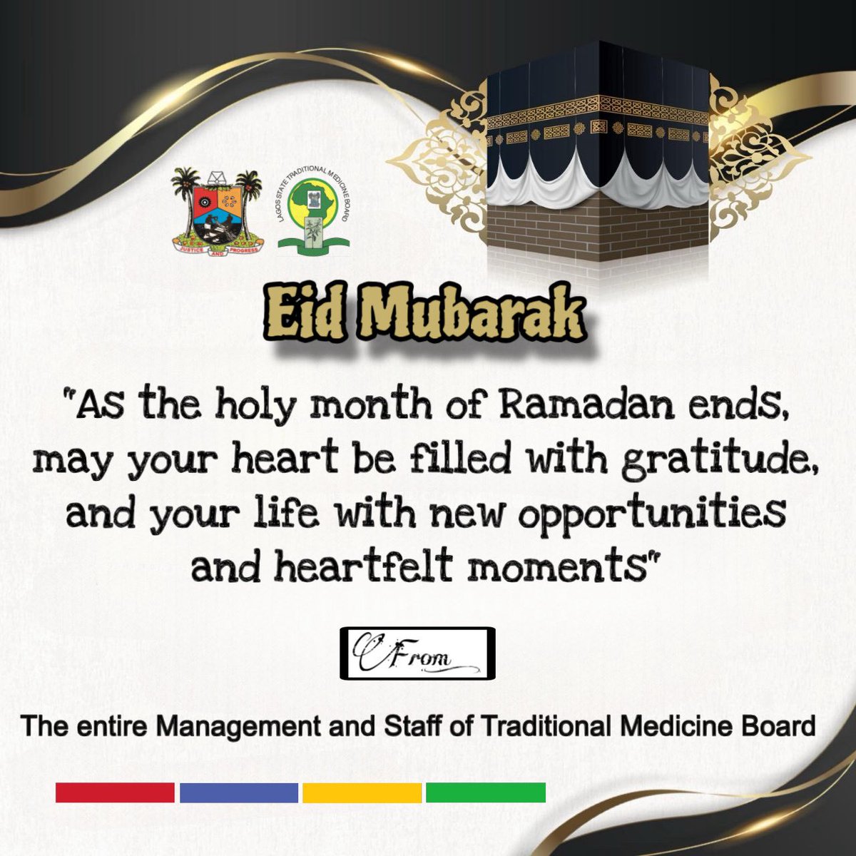 Lagostrad's tweet photo. #Eidmubarak to all Muslims celebrating around the world 

#lasg https://t.co/BTR5ocPbxD