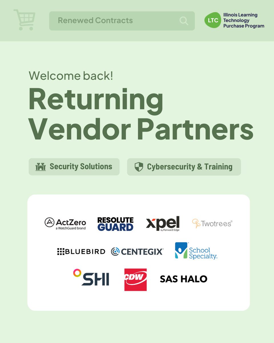 Illinois Learning Technology Purchase Program tweet media