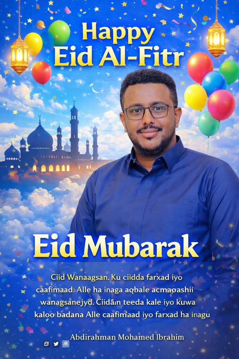 Abdirahman Mohamed Ibrahim tweet media