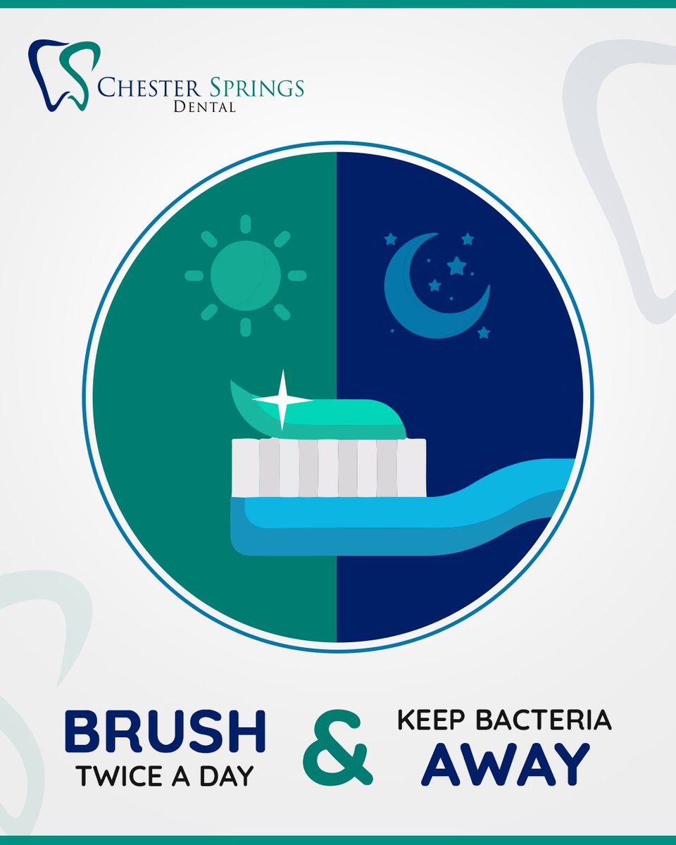 ChesterSDental's tweet photo. Healthy smiles are built on simple daily habits. Taking a few minutes in the morning and before bed to care for your teeth helps remove plaque, protect your enamel, and keep your breath fresh. Consistency is one of the easiest ways to support long-term oral health. https://t.co/IMfv6JizTk