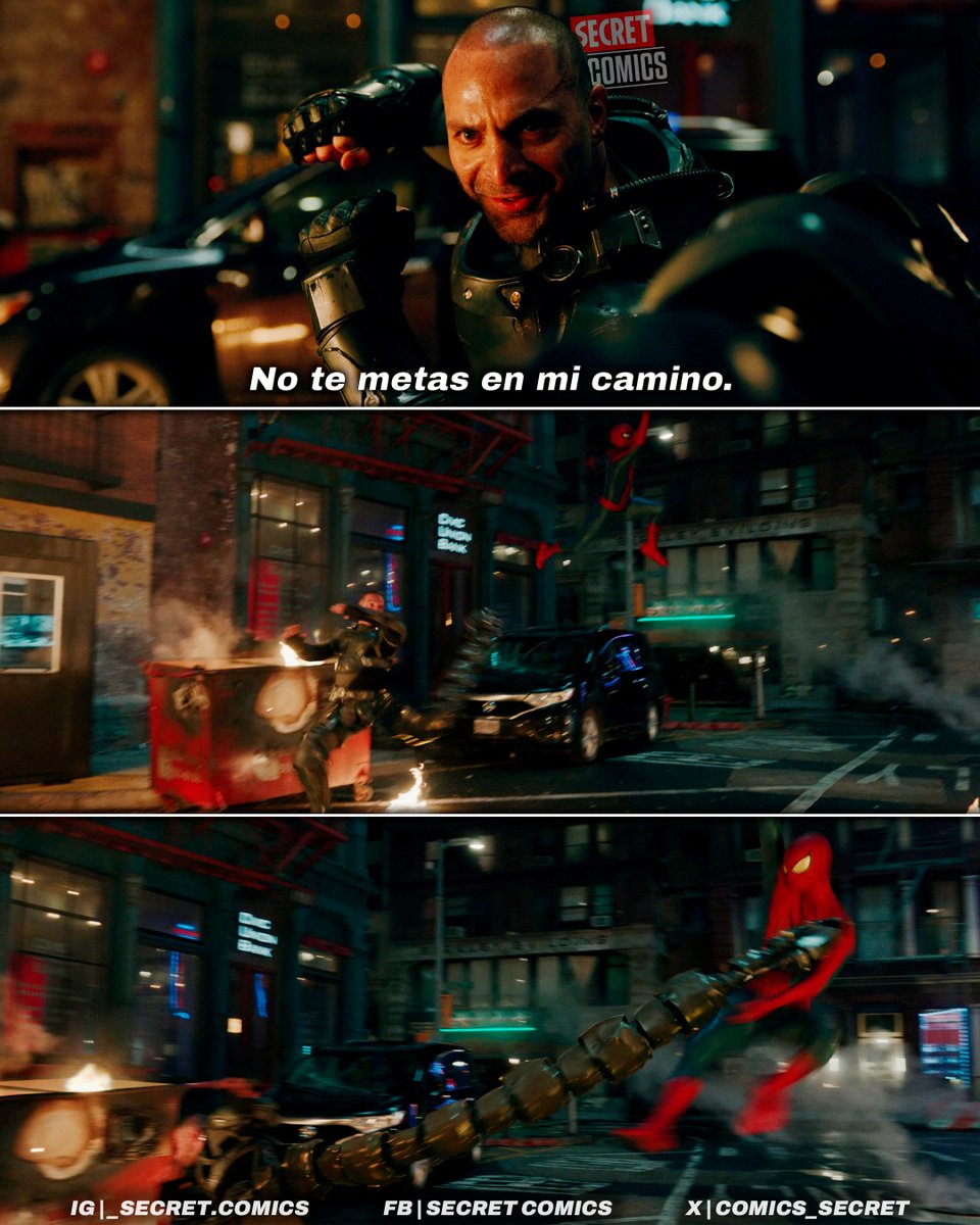 Primer vistazo a Michael Mando como Scorpion y a su enfrentamiento con Spidey en #SpiderManBrandNewDay