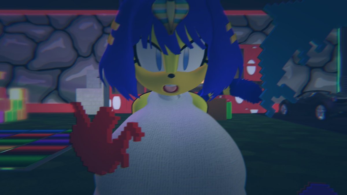 ✨Quickies✨
Been a serious mood for the Big Tiddy Kitty, lately. Here's some quick photos I took of her. Yes, she is looking at a fishtank in the second photo and the fish are 8bit :v