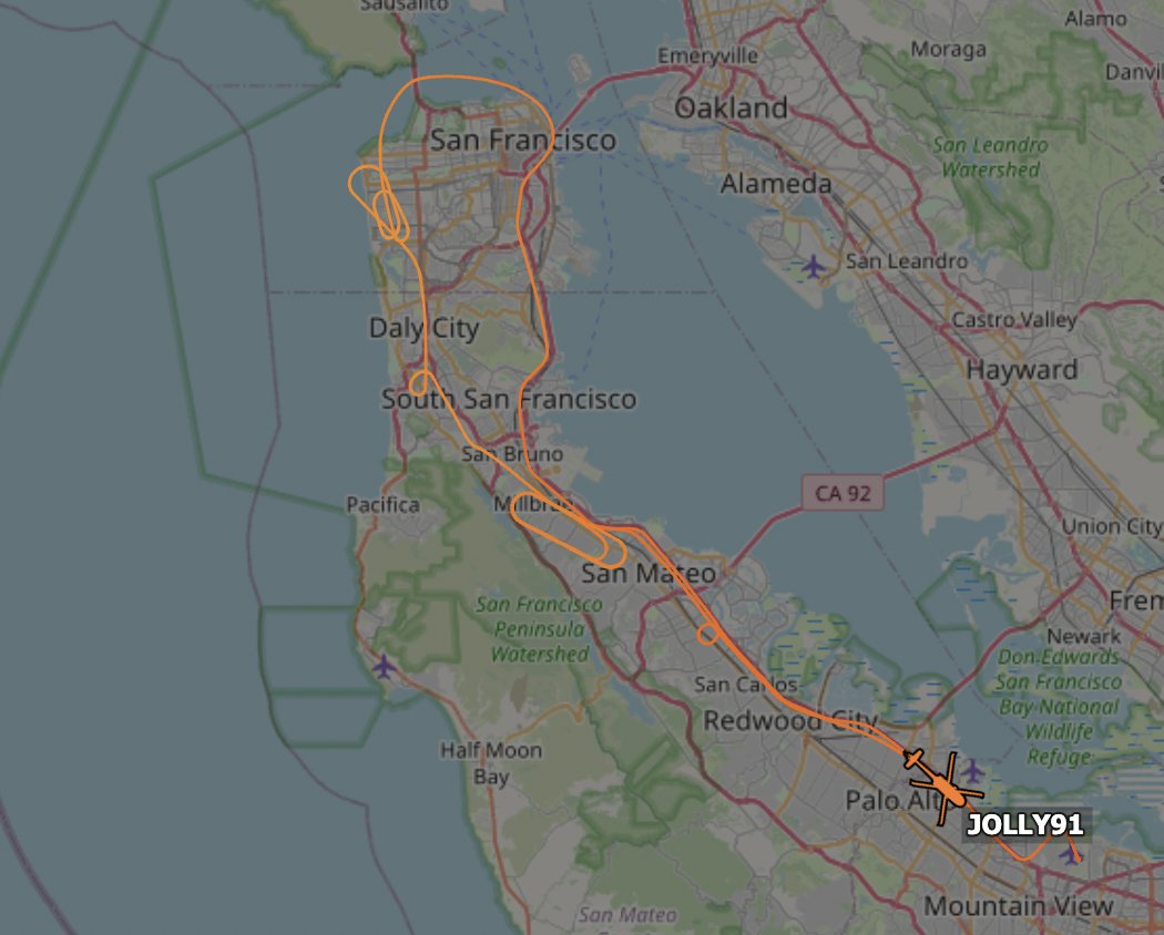 SF Jet Spotter tweet media