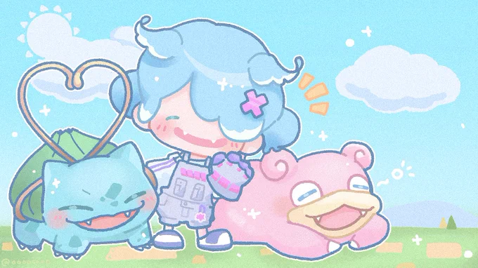 Their cute little smile and cute little fangs #絵リーラ #pendorART #thumbscales