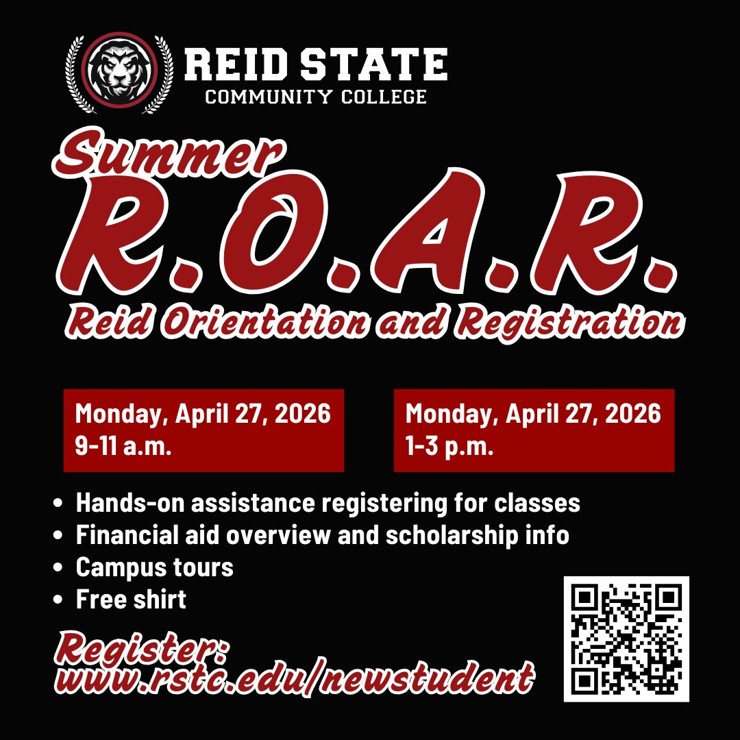 Reid State Community College tweet media