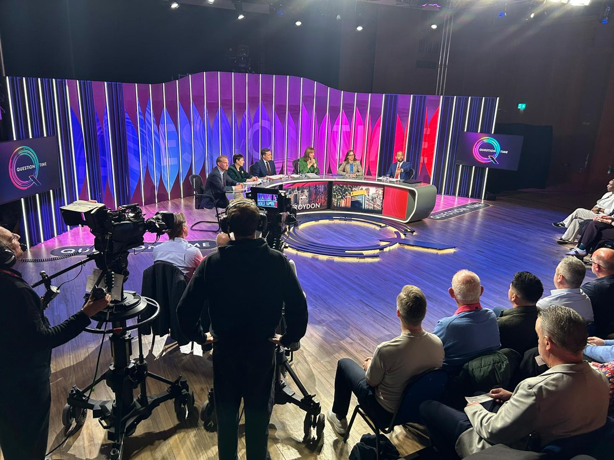 BBC Question Time tweet media