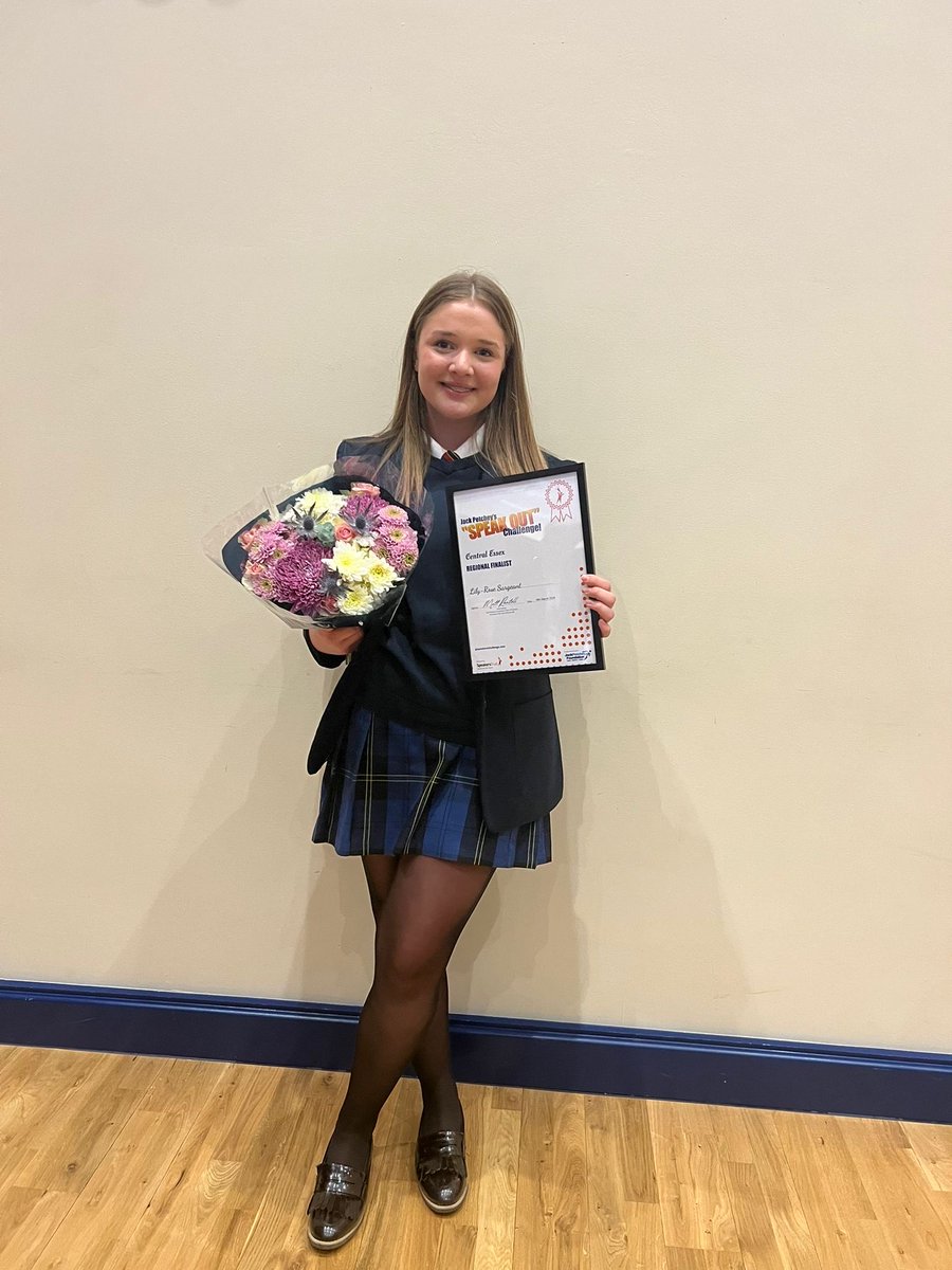 We are incredibly proud of Lily and all she achieved this evening. What a superstar! ⭐️Also, a huge thanks goes out to Miss Foskett and Miss Sorrentino for the tireless effort they put in to making this possible. 👏🏻👏🏻  <a href="/ChelmerValleyHS/">Chelmer Valley High School</a>