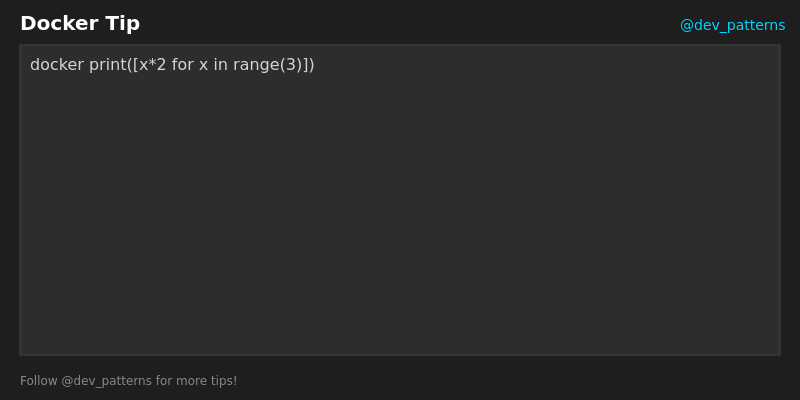 DevPatterns tweet media