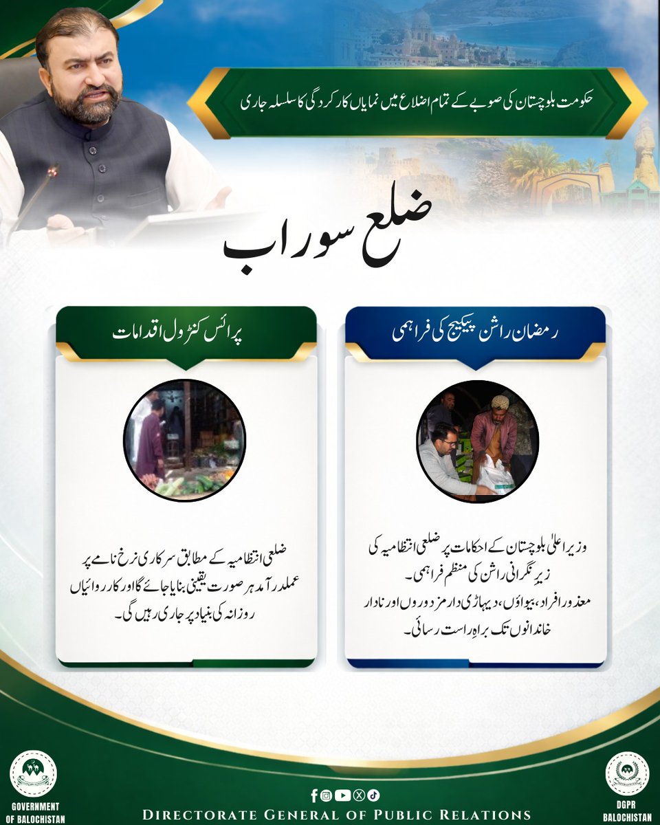 Govt. of Balochistan tweet media
