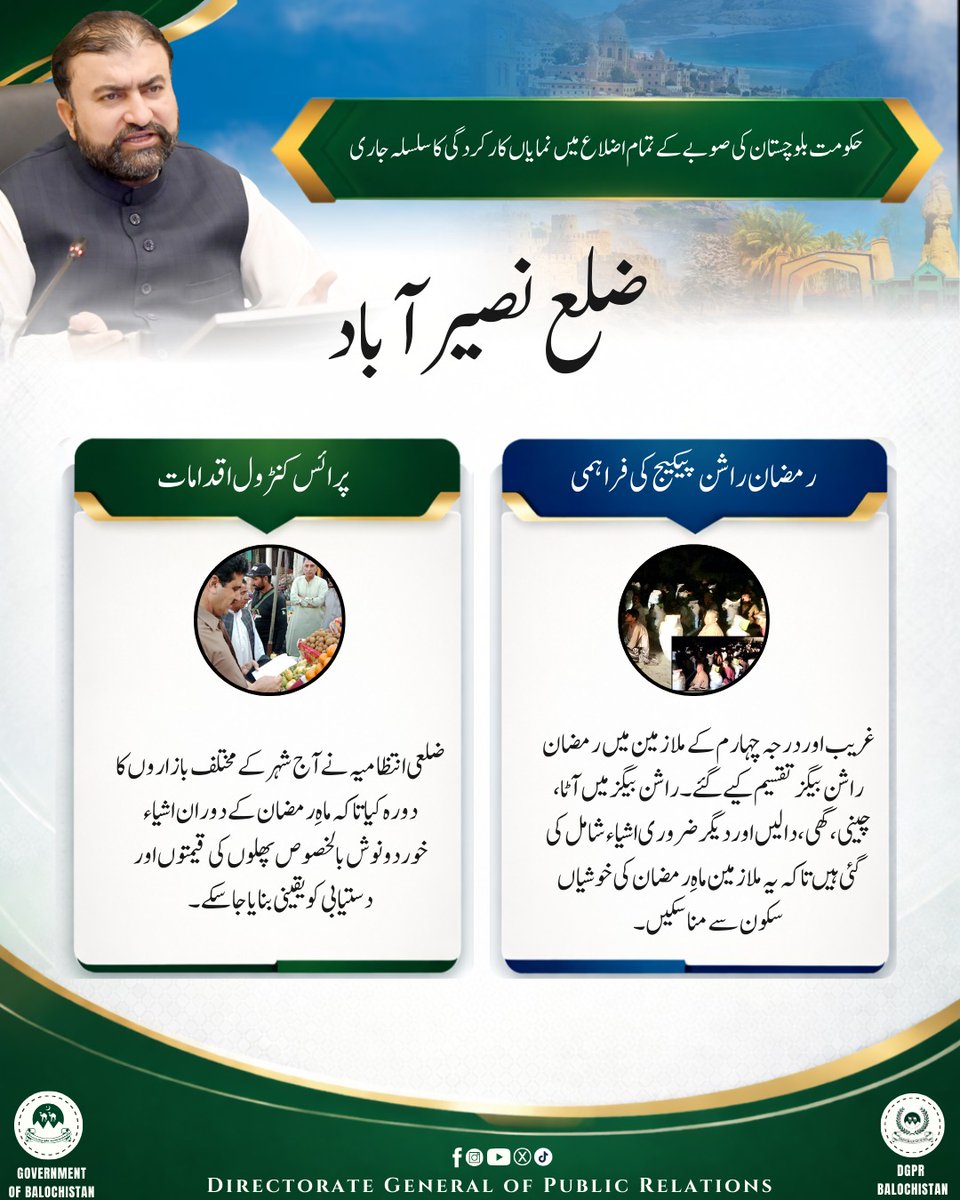 Govt. of Balochistan tweet media