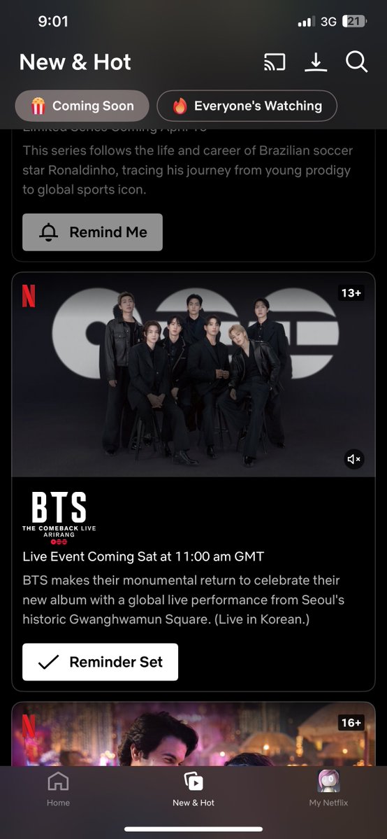 nana⁰⁷ 🪭 SEEING BTS MF tweet media