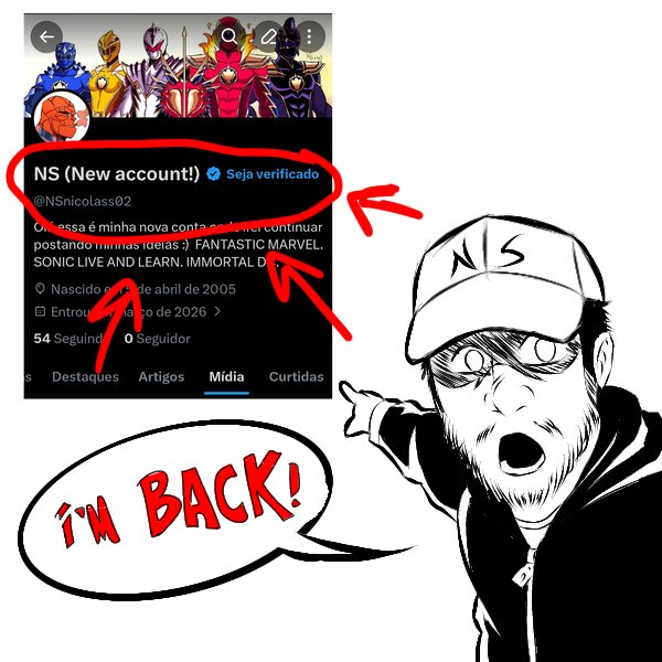 NS (New account!) tweet media