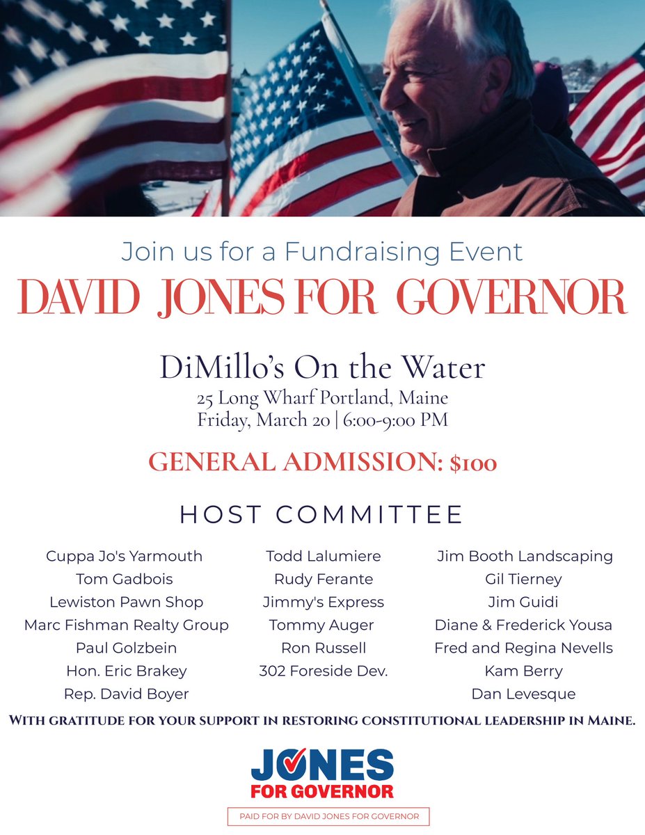 David Jones for Governor tweet media