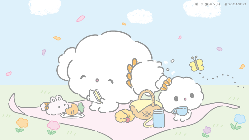あったかくなってきたから、みんなでピクニックに来たみゅん･･♪
春はもうすぐだみゅん･･♡
#こぎみゅん #春分の日 #ピクニック