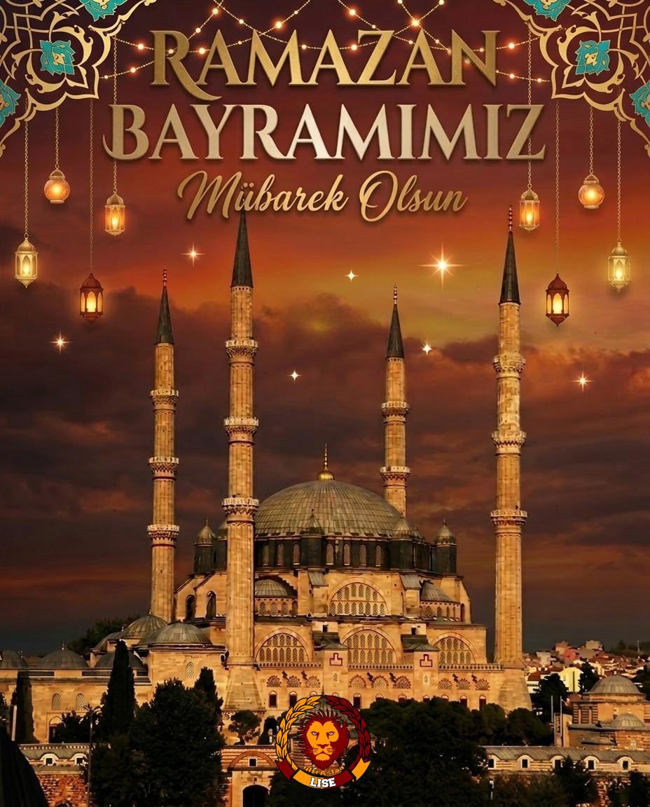 ultrAslanLISE's tweet photo. Tüm İslam Alemi’nin Ramazan Bayramı’nı en içten dileklerimizle kutluyor; sağlıklı, huzurlu ve hayırlara vesile olan nice bayramlar diliyoruz. 

#ultrAslanLİSE https://t.co/zXxa2Dk5xu