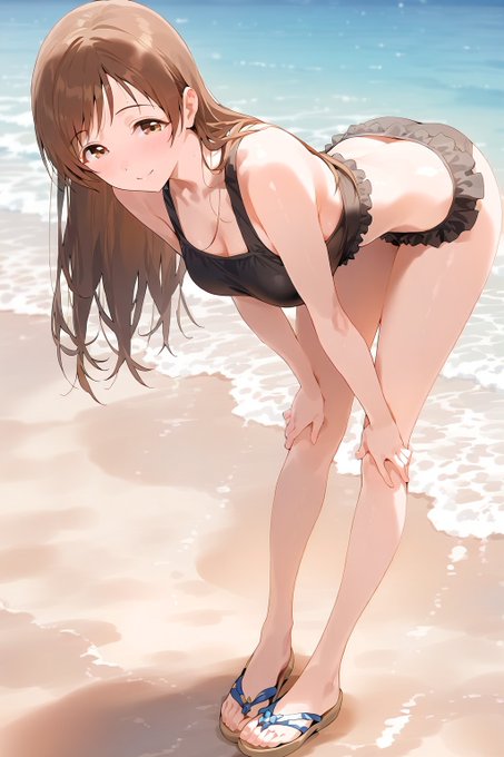 新田美波
SFW Illustration 