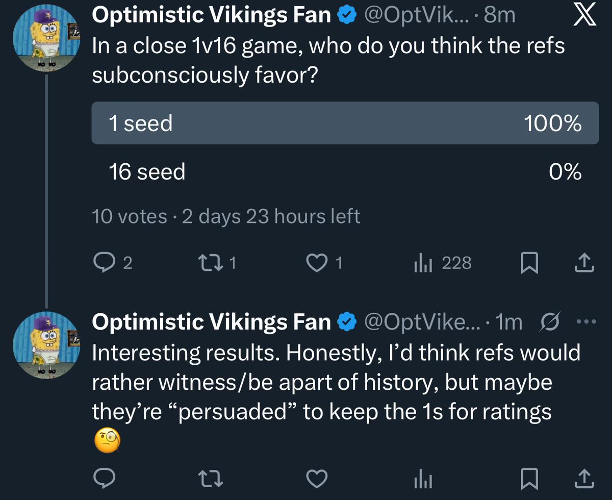 Optimistic Vikings Fan tweet media