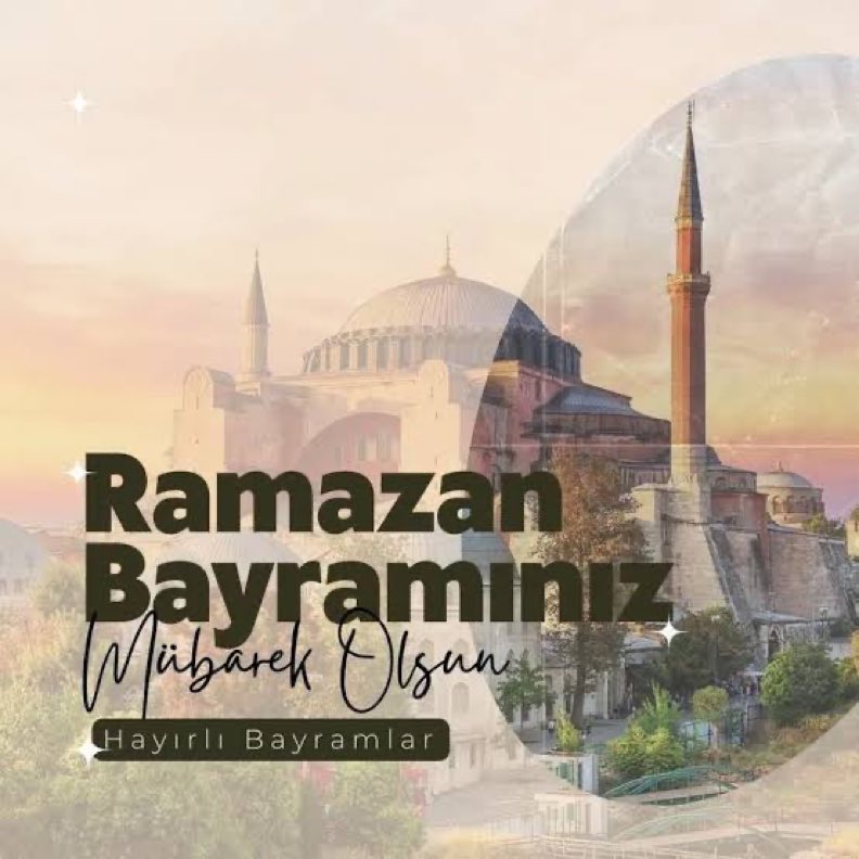Türk Milleti'nin #RamazanBayramı Mübarek Olsun.