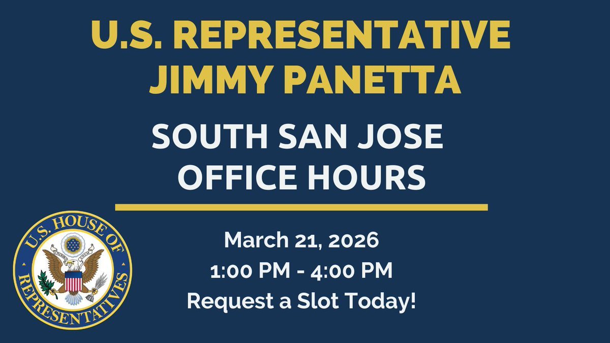 Rep. Jimmy Panetta tweet media