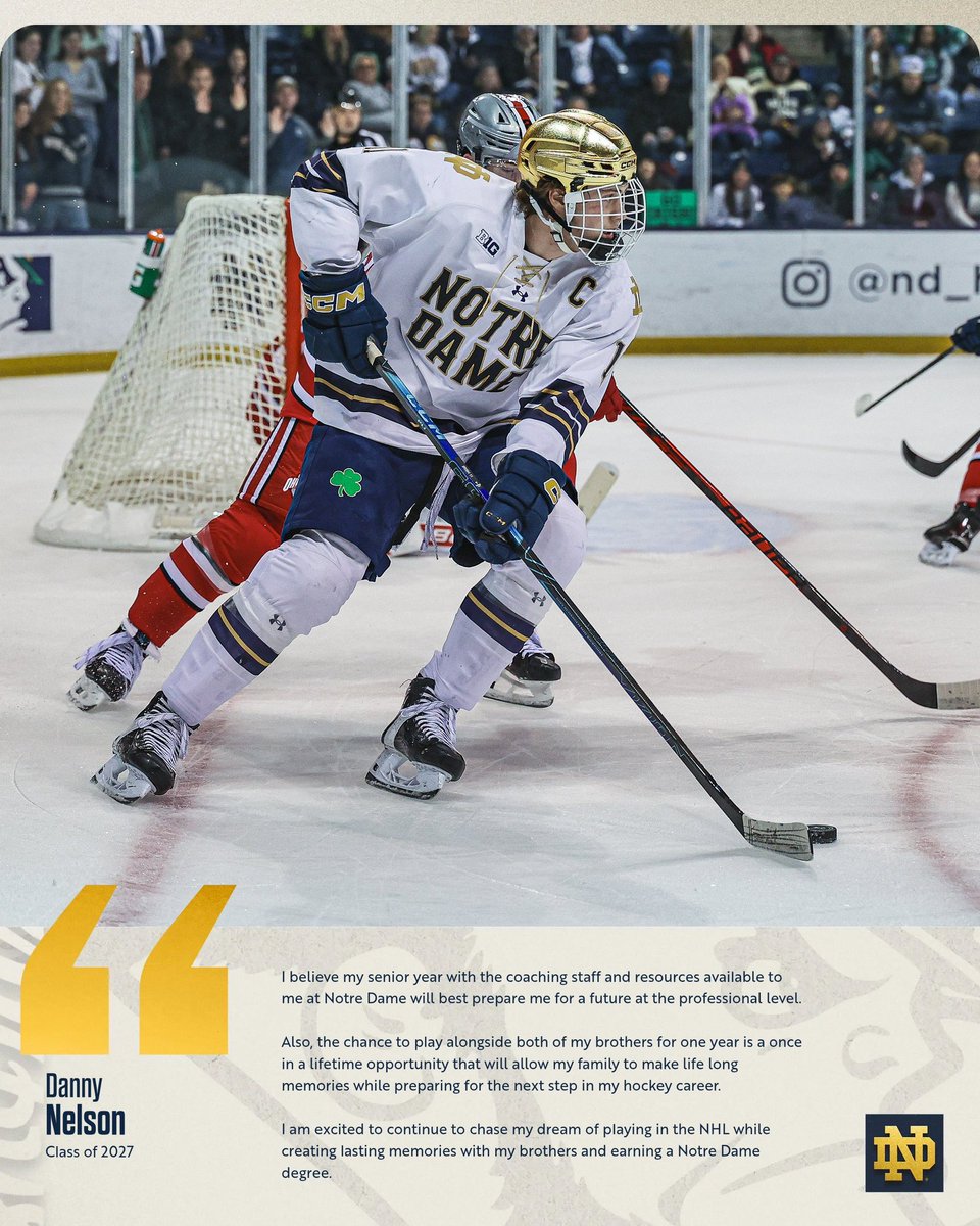 Notre Dame Hockey tweet media