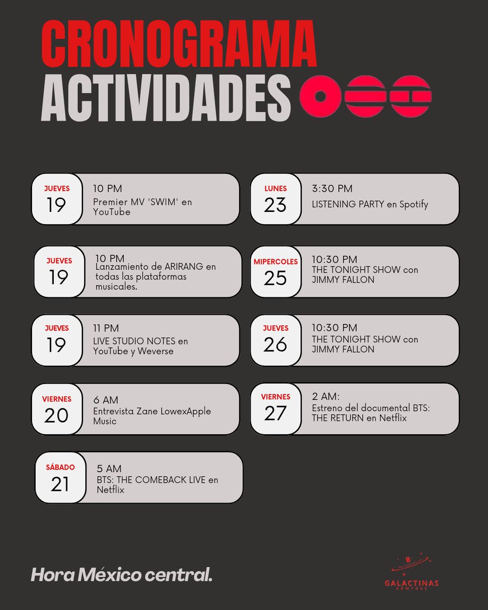 Las Galactinas🇲🇽 💜 ARMYgas ᵇᵗˢ ⟭⟬ ♡ ⟬⟭ tweet media