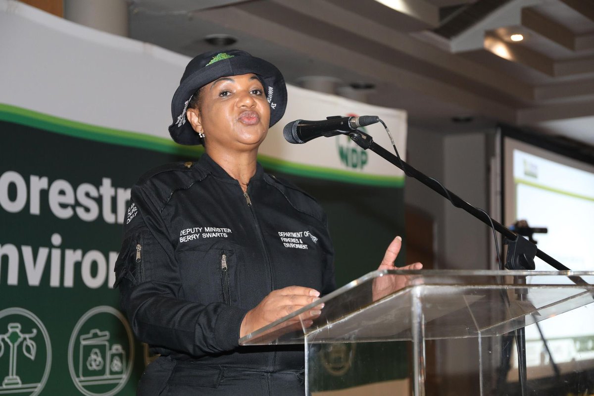 Deputy Minister Bernice Swarts tweet media