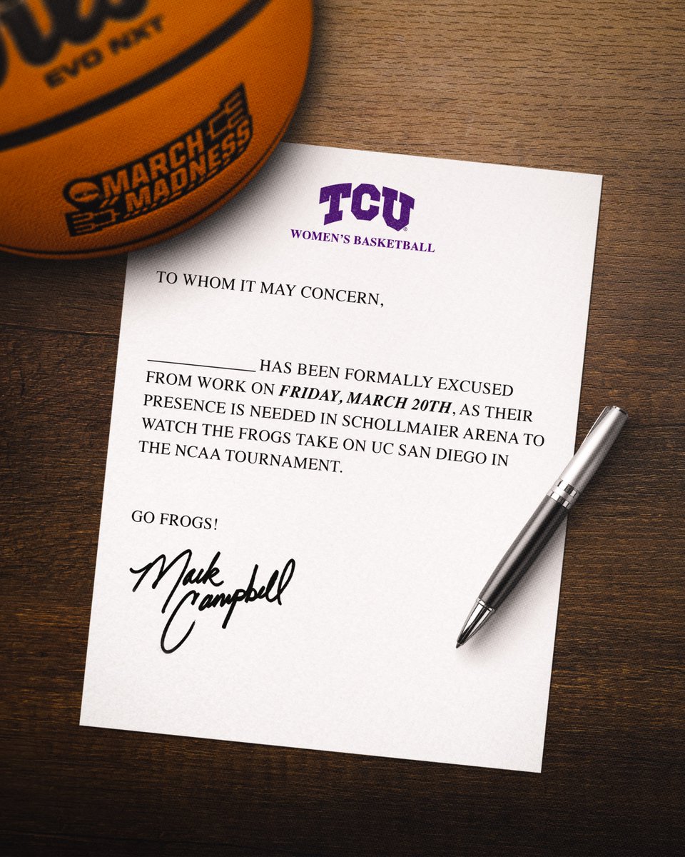 TCU Women’s Basketball tweet media