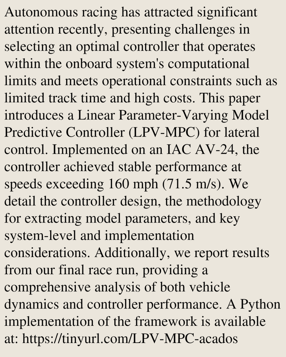 Robotics Research arXiv tweet media