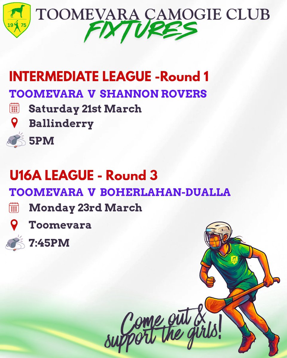 Toomevara Camogie tweet media