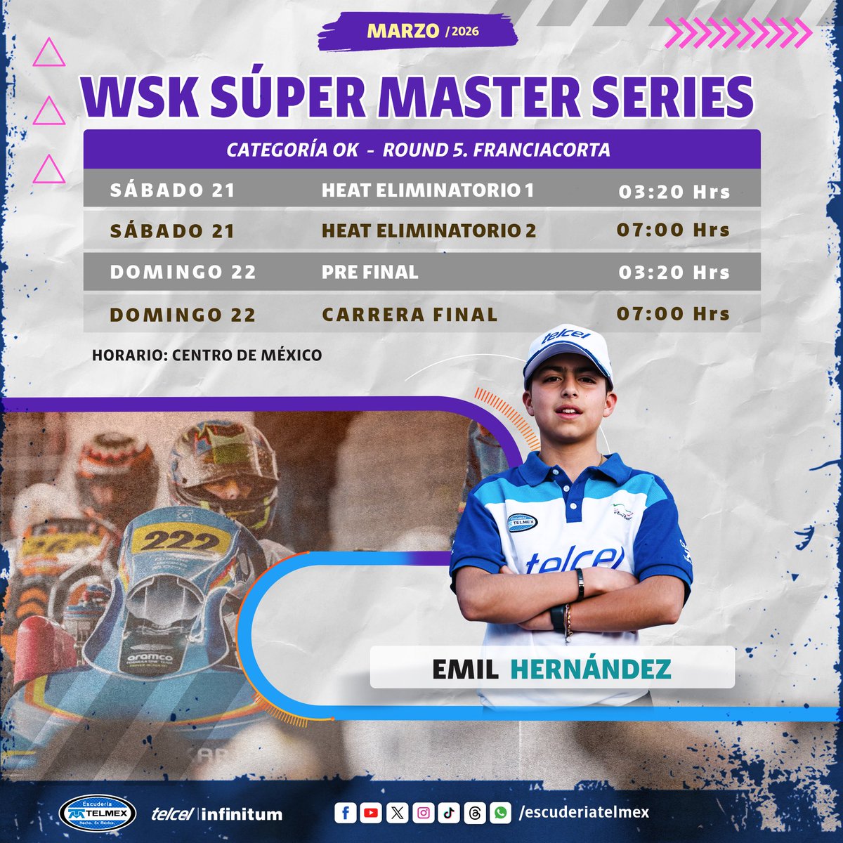 Escudería Telmex tweet media