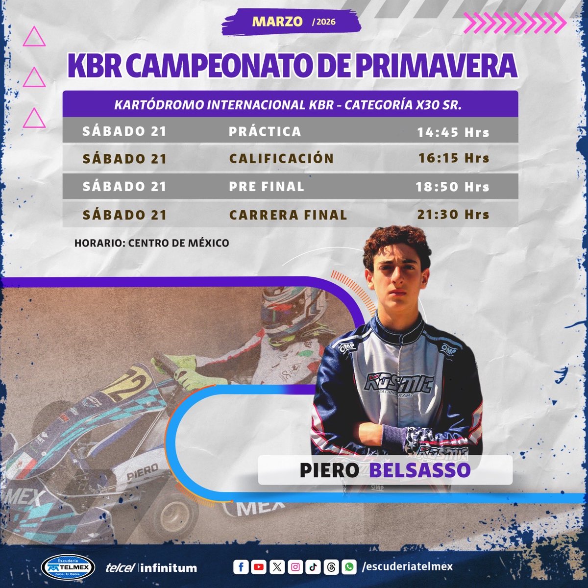 Escudería Telmex tweet media