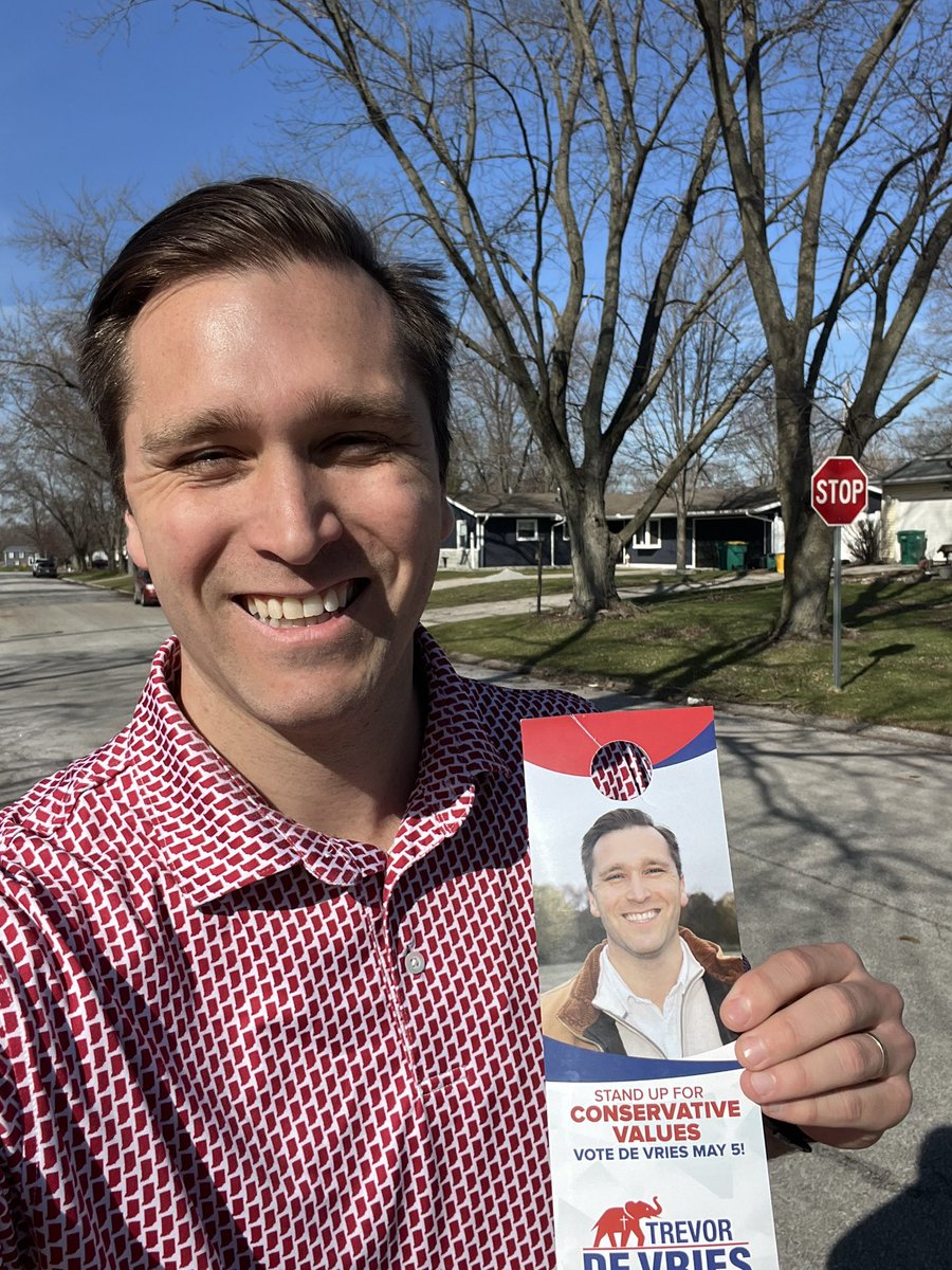 Trevor De Vries for State Senate tweet media