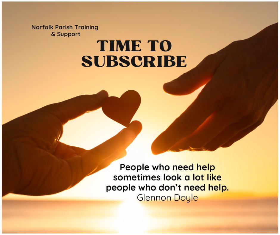 Norfolk Parish Training & Support tweet media
