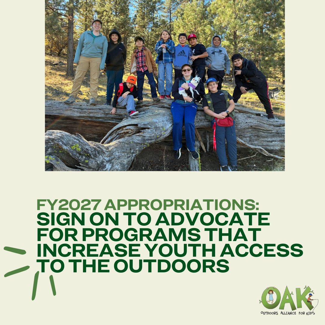Outdoors Alliance for Kids tweet media