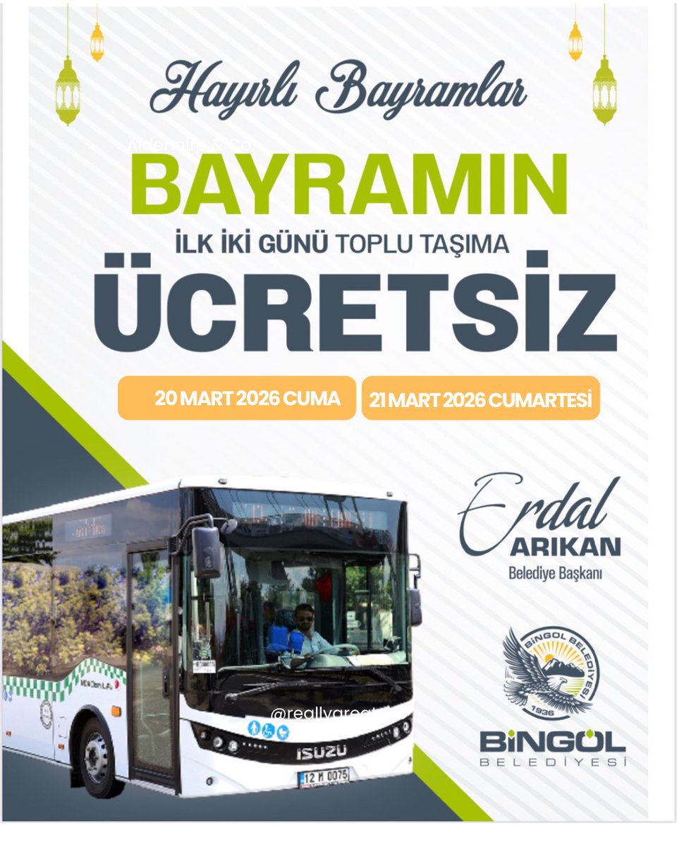 Bingöl Belediyesi tweet media