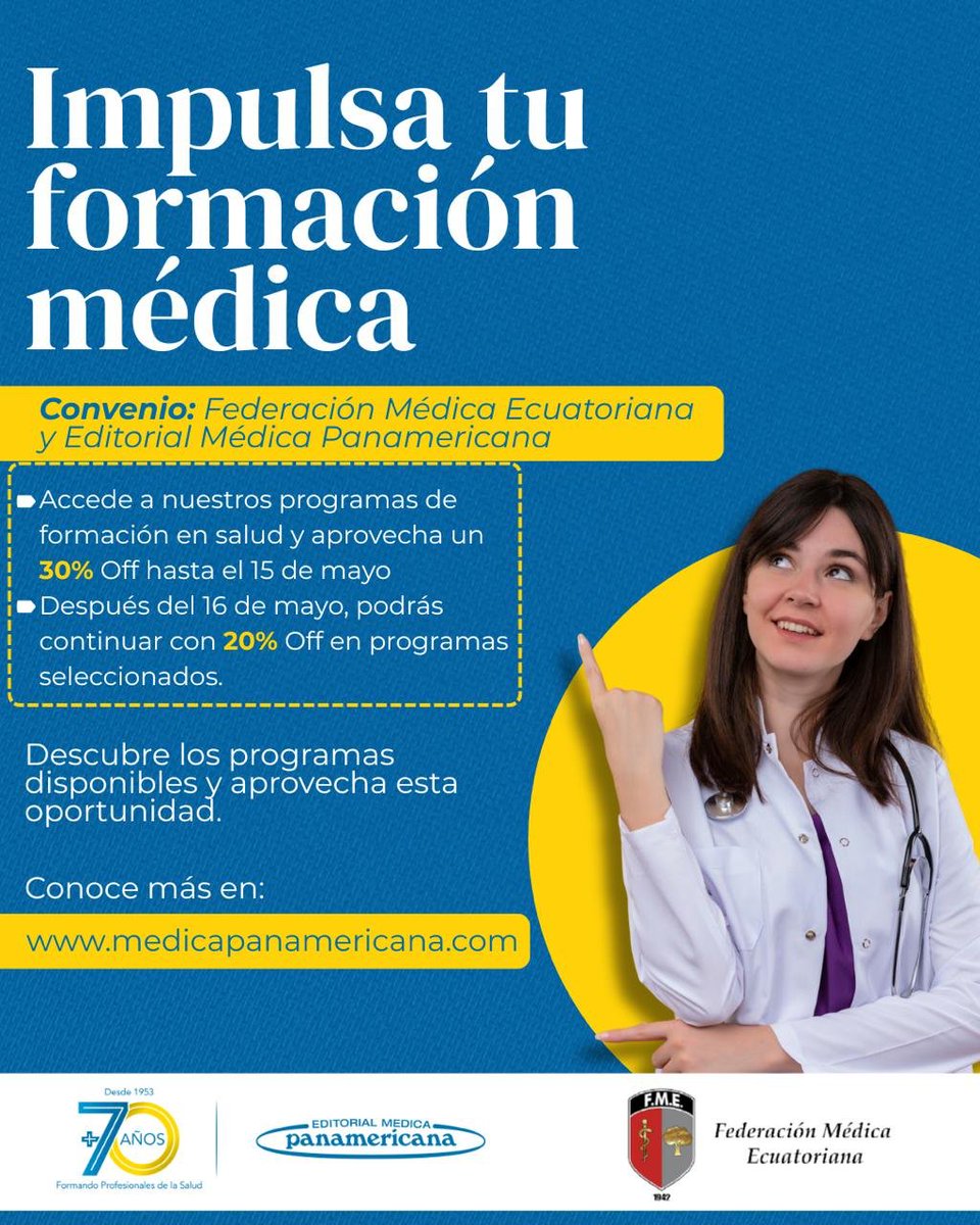 Federación Médica Ecuatoriana tweet media