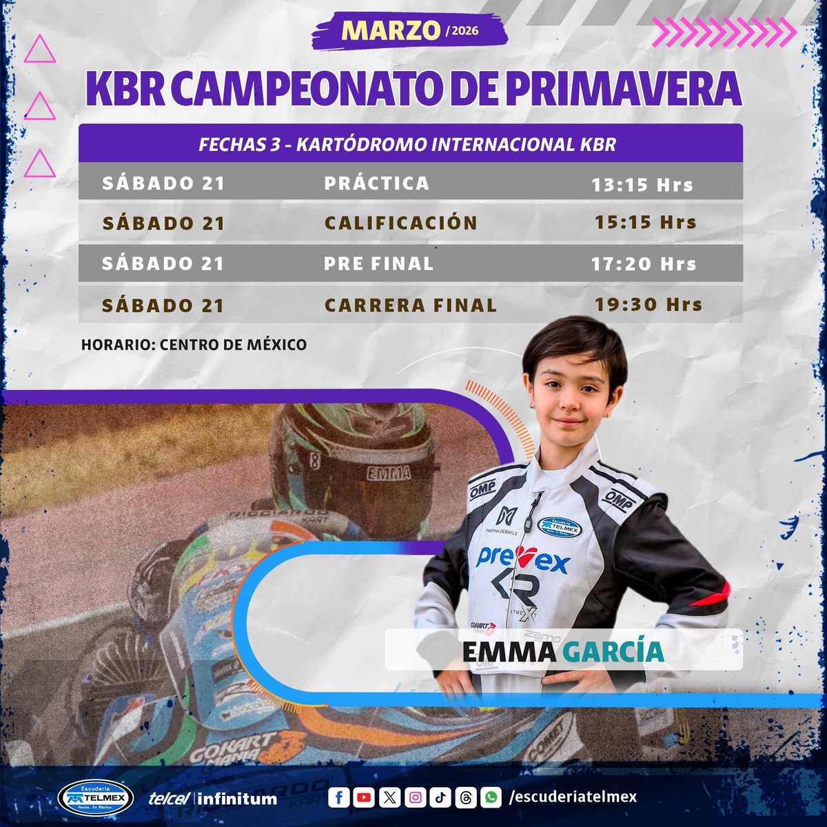 Escudería Telmex tweet media