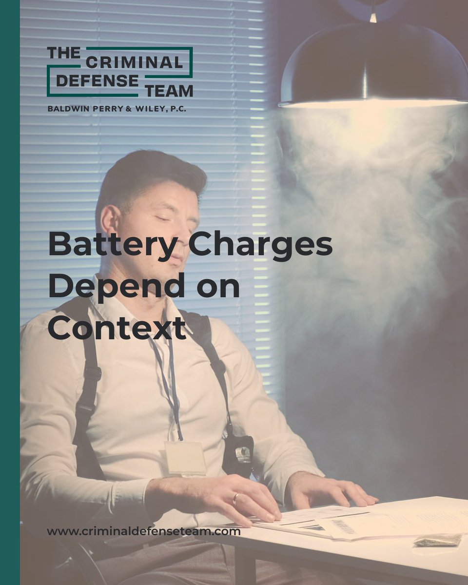 crim_def_team's tweet photo. Battery allegations often involve disputes over who initiated contact and what level of force was used. Injuries, witness statements, and circumstances surrounding the incident often define how charges proceed: https://t.co/dlX0uId8K4 #BatteryCharges https://t.co/B2LqdOxNvN