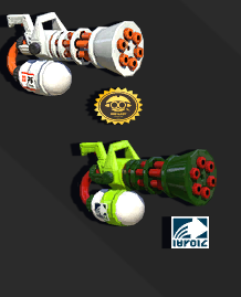 Next weapons I'm working on is the Mini Splatlings, but theres two free weapons I need help with to fill out; the S1 version of the Mini and the Refurbished. If you guys want to join, comment with your OC or sona

And next, these are the ONLY Splatlings free