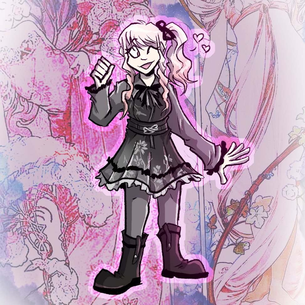 doin some art trades with friends 💚❤️🩷