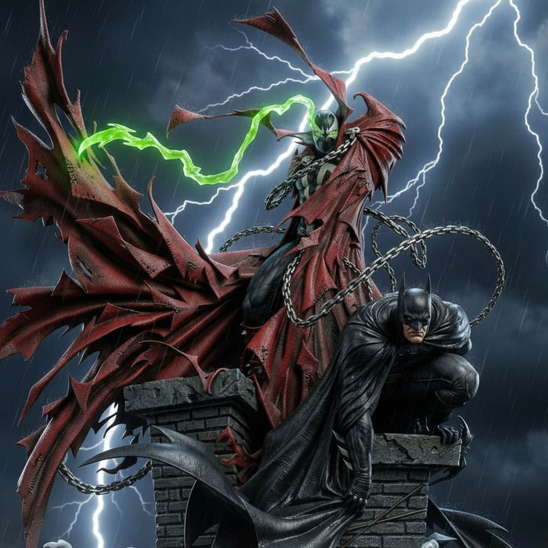CustomsHunter's tweet image. Spawn Batman (2023)
Gemini 3.0 

Art by Todd McFarlane

#hunter_r_customs #spawnfanart #AI_Spawn #spawniverse