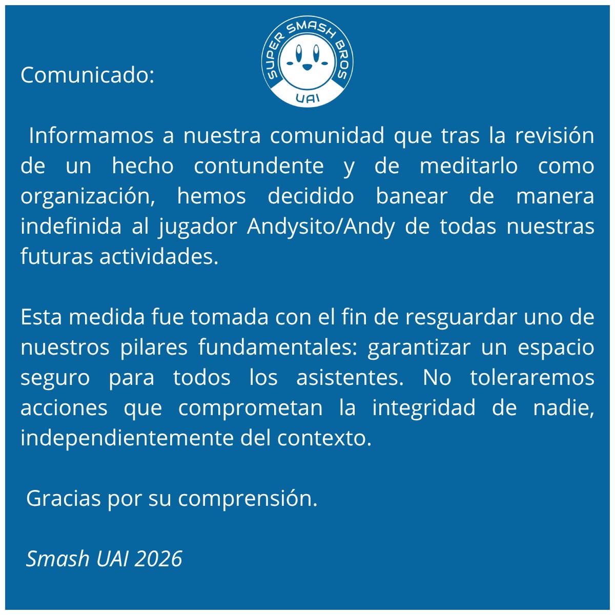 Smash UAI tweet media