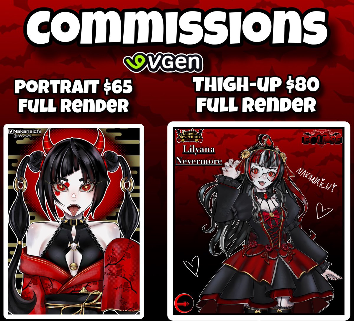 Lilyana Nevermore 🦇🍷【ECLIPSE】 tweet media