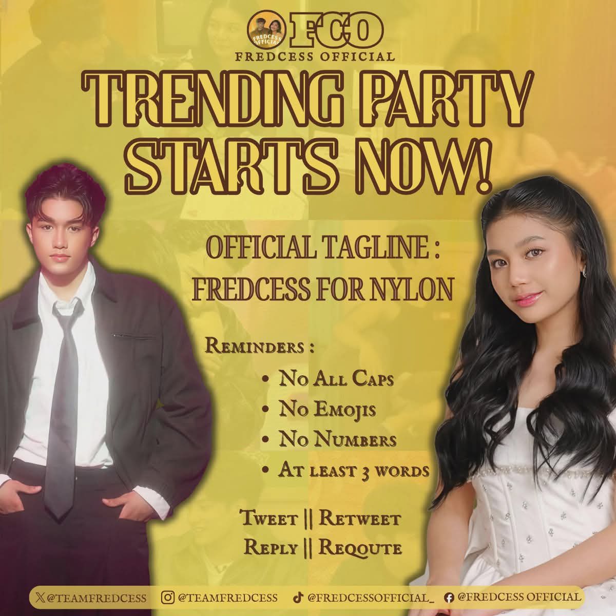 FREDCESS OFFICIAL tweet media