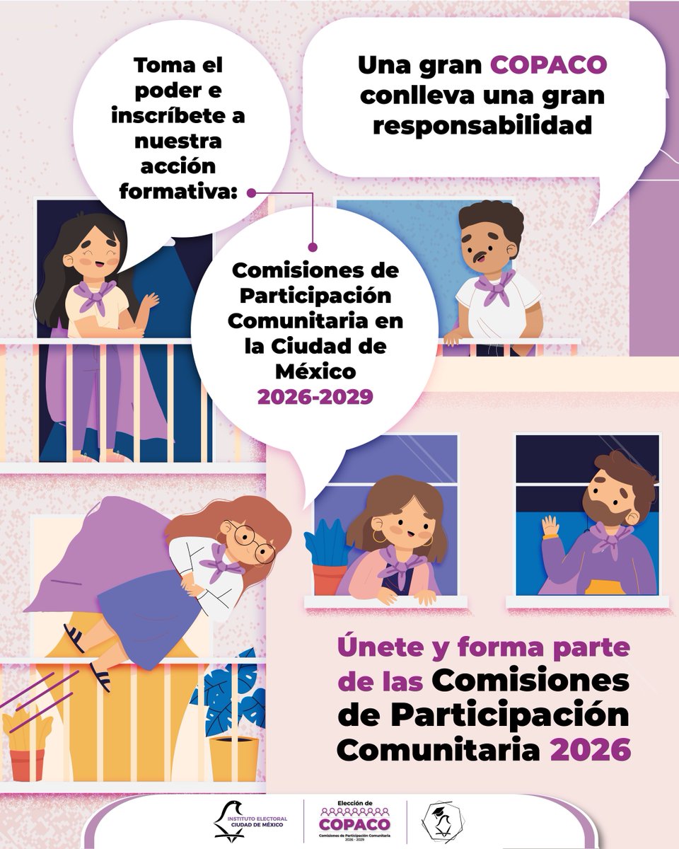 Participación IECM tweet media