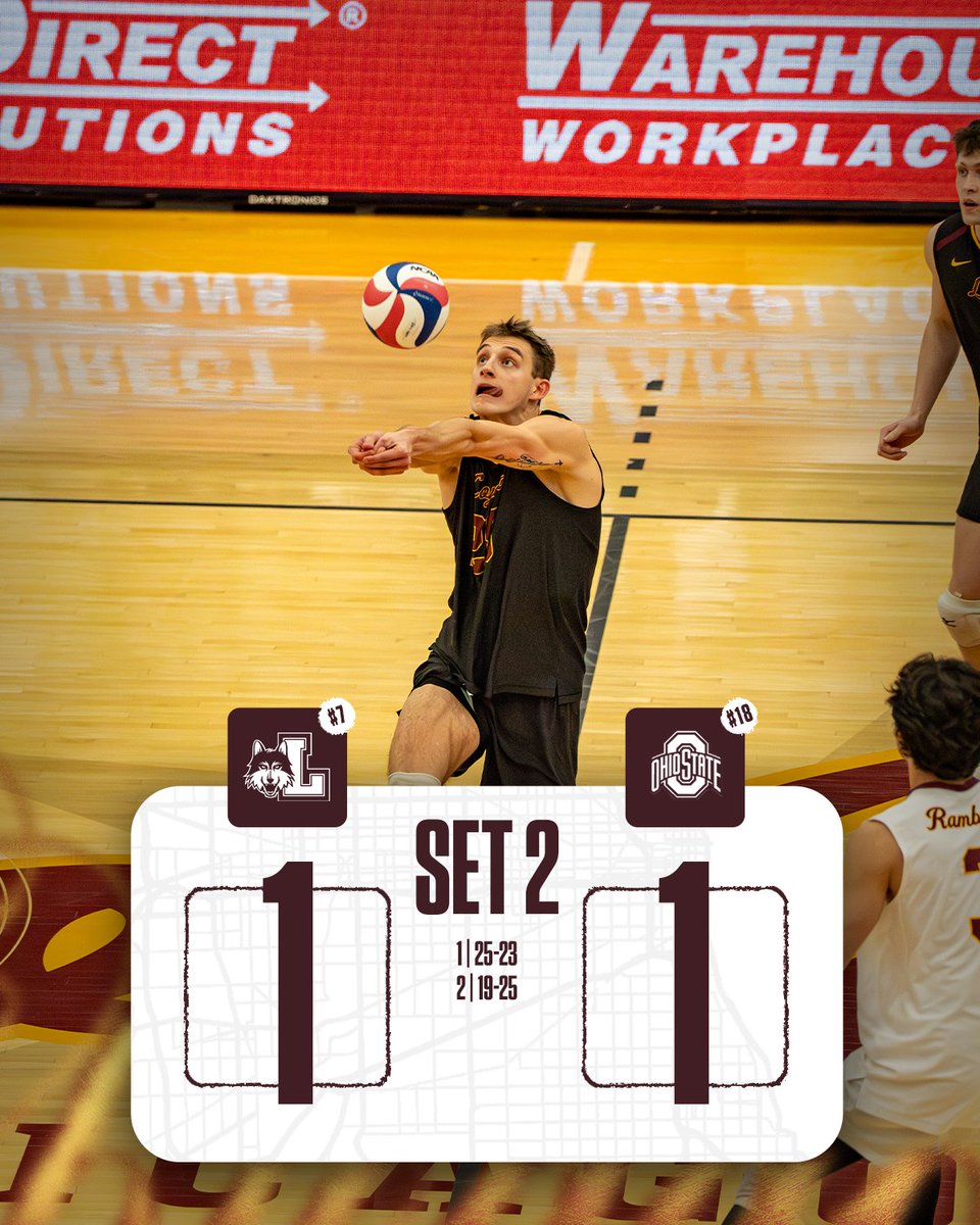 Loyola Men's Volleyball tweet media