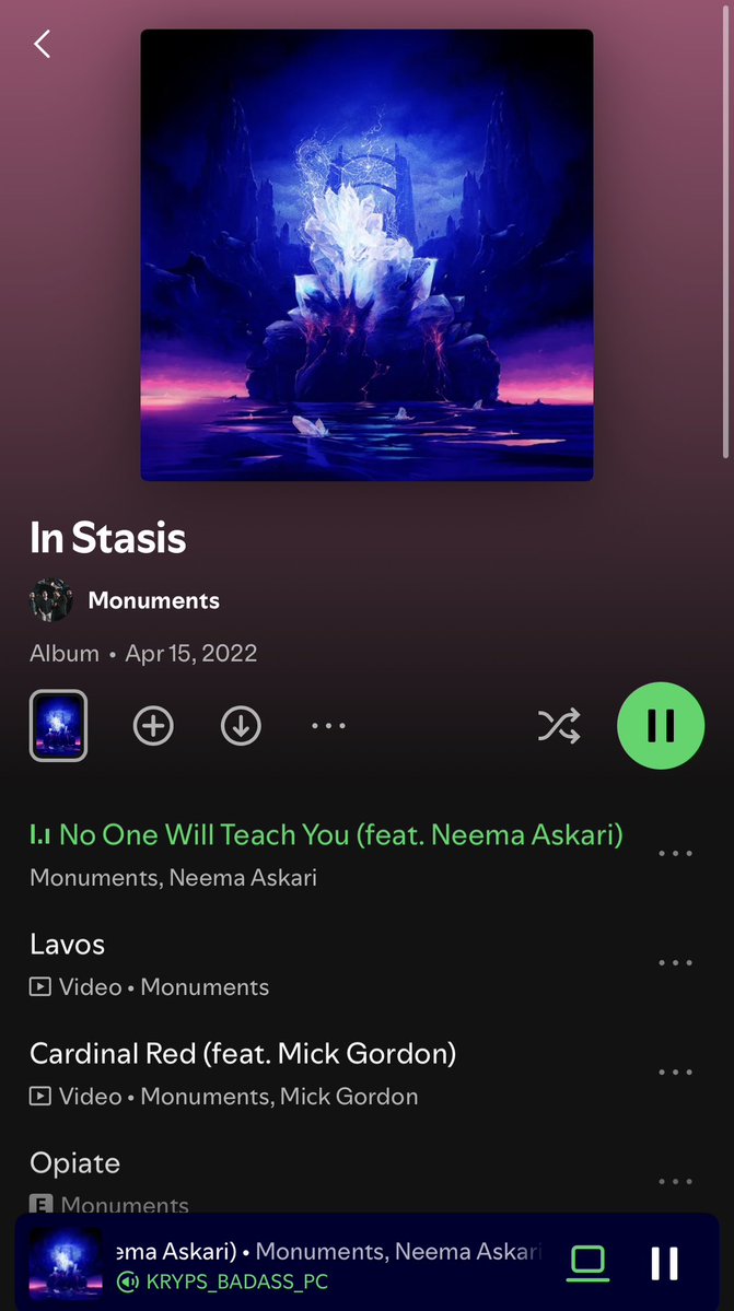 kryp following silence 3/25 & 3/28 🗡️ tweet media