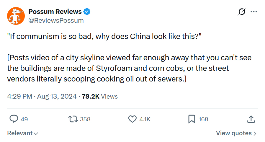 Possum Reviews tweet media