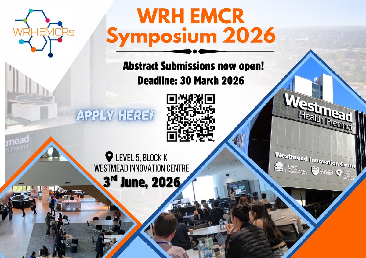 Westmead Research Hub EMCR Committee tweet media